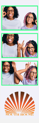 South House-branded photo strip template, Jersey City