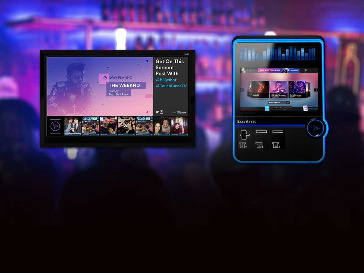 TouchTunes TV installation